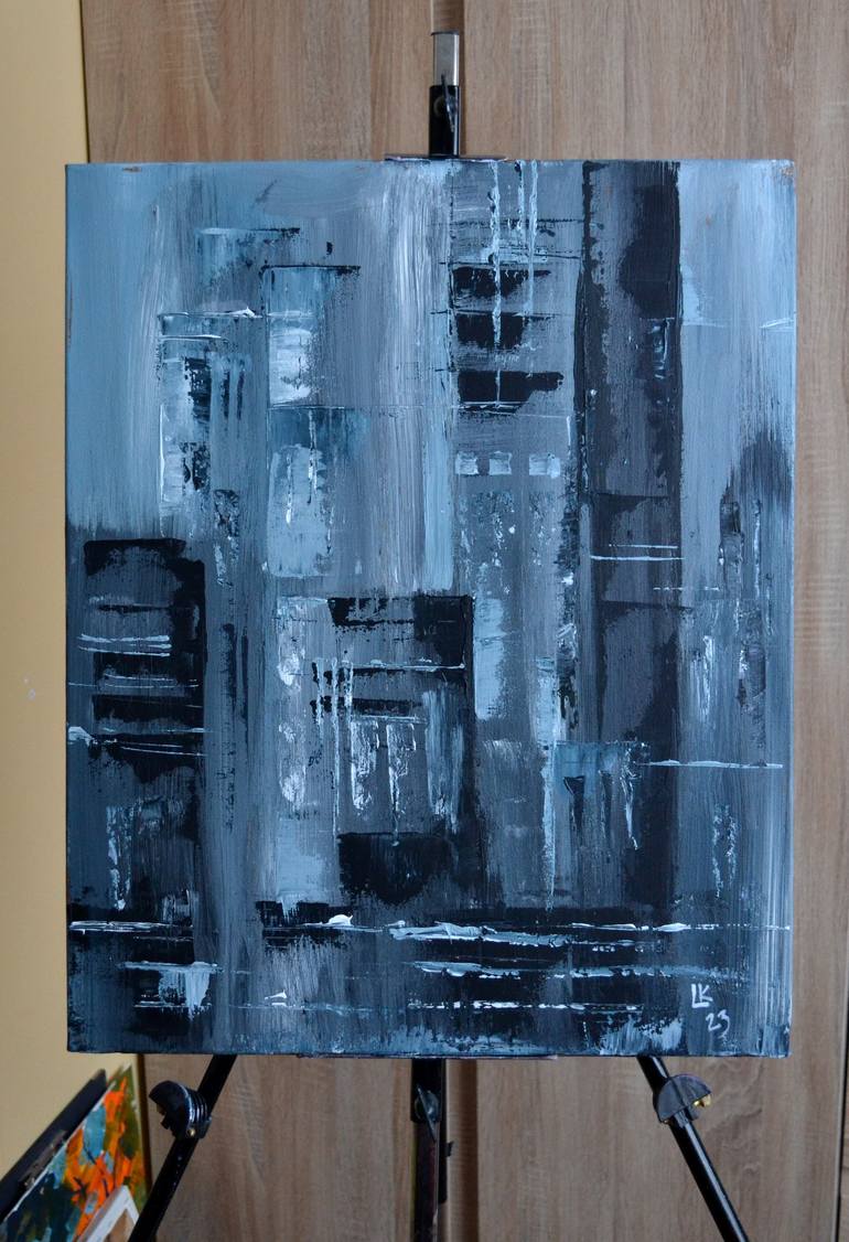 Original Contemporary Abstract Painting by Lada Kholosho