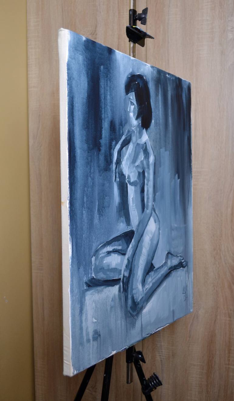 Original Nude Painting by Lada Kholosho