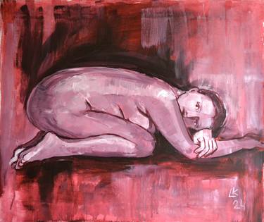 Print of Nude Paintings by Lada Kholosho