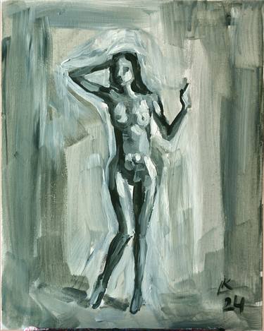 Original Nude Paintings by Lada Kholosho