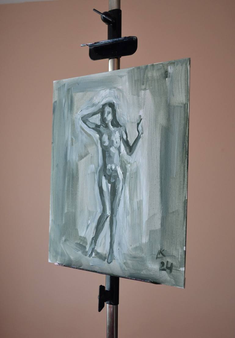 Original Nude Painting by Lada Kholosho