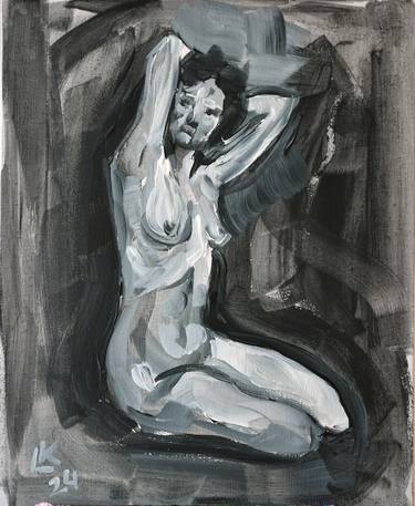 Original Nude Paintings by Lada Kholosho