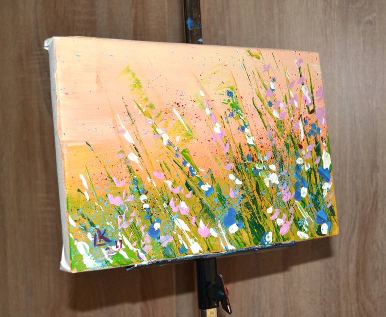 Original Contemporary Abstract Painting by Lada Kholosho