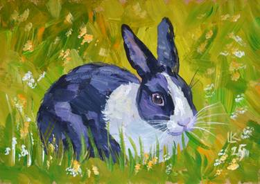 Original Contemporary Animal Painting by Lada Kholosho