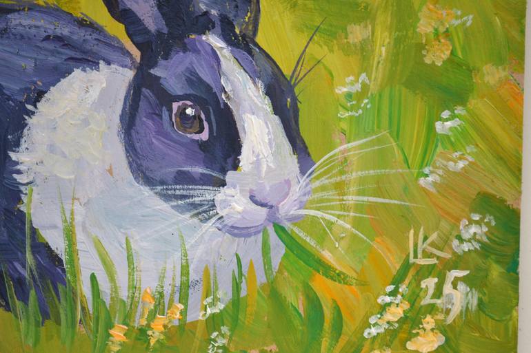 Original Contemporary Animal Painting by Lada Kholosho
