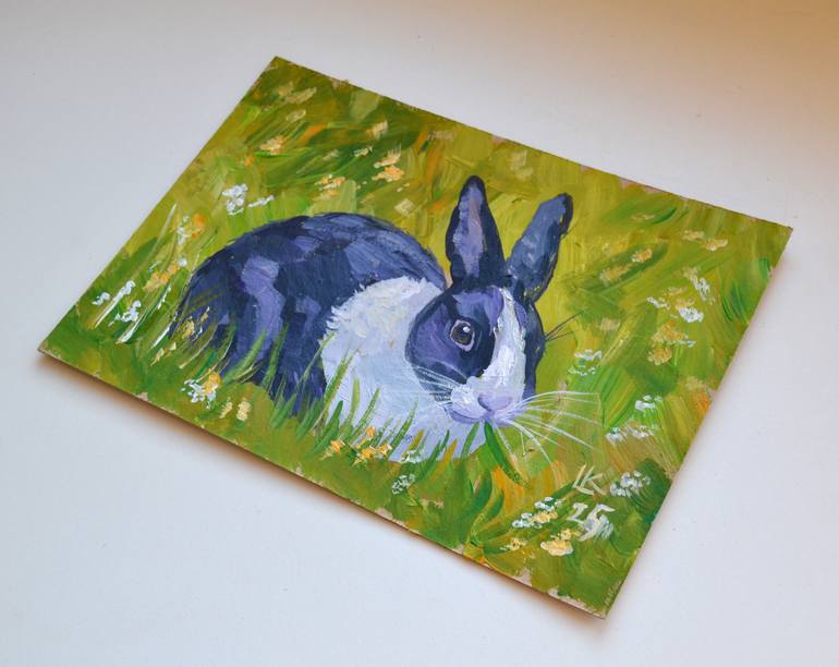 Original Contemporary Animal Painting by Lada Kholosho
