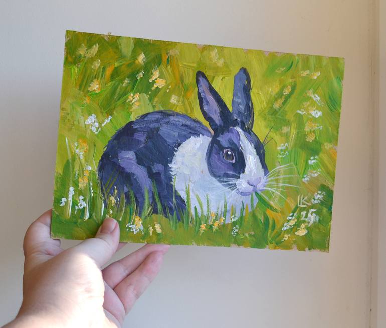 Original Contemporary Animal Painting by Lada Kholosho