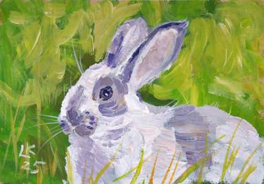 Original Contemporary Animal Painting by Lada Kholosho