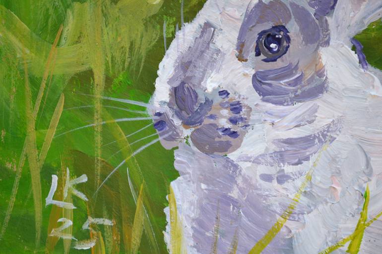Original Contemporary Animal Painting by Lada Kholosho