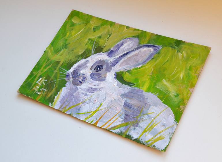 Original Contemporary Animal Painting by Lada Kholosho