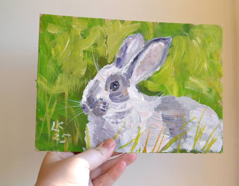 Original Contemporary Animal Painting by Lada Kholosho