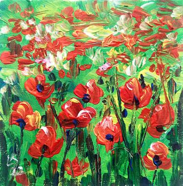 Print of Impressionism Floral Paintings by Lada Kholosho