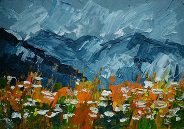 Print of Impressionism Landscape Paintings by Lada Kholosho