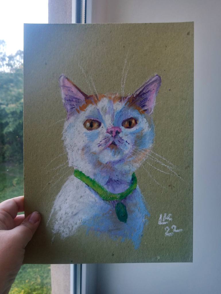 Original Contemporary Animal Drawing by Lada Kholosho