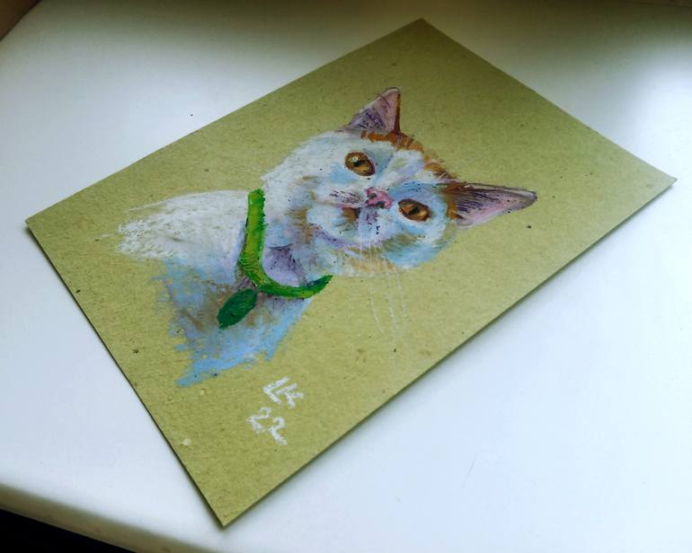 Original Contemporary Animal Drawing by Lada Kholosho