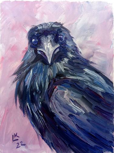 Raven portrait thumb