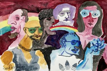 Original People Paintings by Frank Ganter