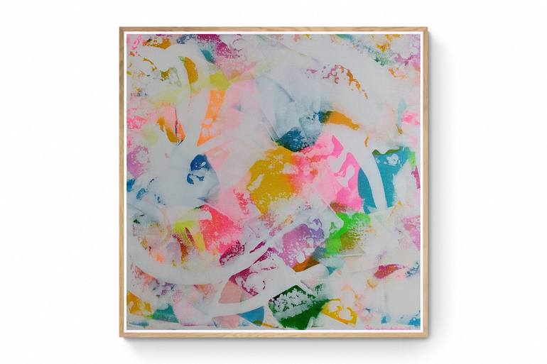Original Abstract Expressionism Abstract Painting by Patricia Von Andersen