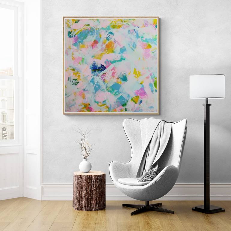 Original Abstract Expressionism Abstract Painting by Patricia von Andersen