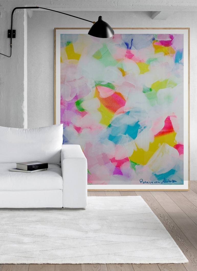 Original Abstract Painting by Patricia von Andersen