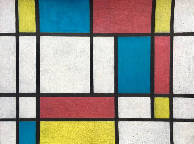SONG TO MONDRIAN - Print