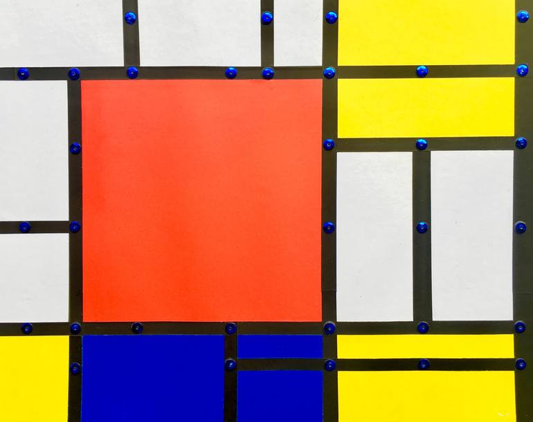 mondrian collage