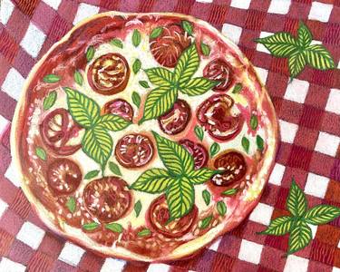 Original Food Drawings by Dulcie Dee