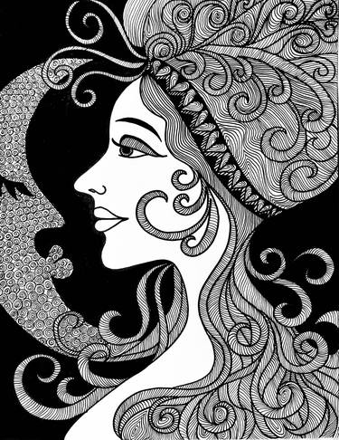 ART NOUVEAU WOMAN 2 thumb