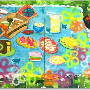 Picnic: Life Series 1 of 1 painting
