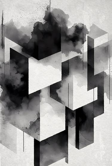 Original Modern Abstract Digital by Jason Yun