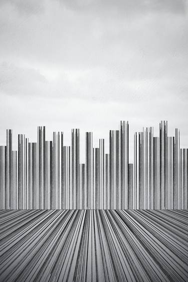 Original Abstract Architecture Drawings by Jason Yun