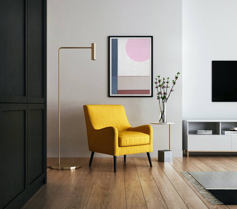 Original Abstract Geometric Drawing by Jason Yun