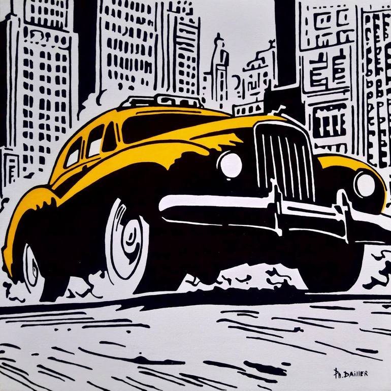 Original  Painting by philippe dailler