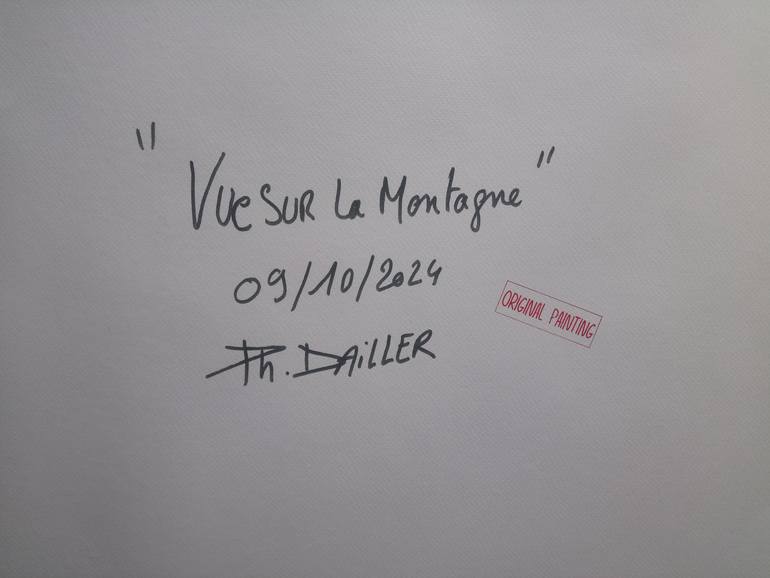 Original Minimalism Nature Painting by Philippe Dailler
