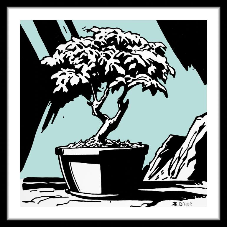 Original Contemporary Nature Painting by Philippe Dailler