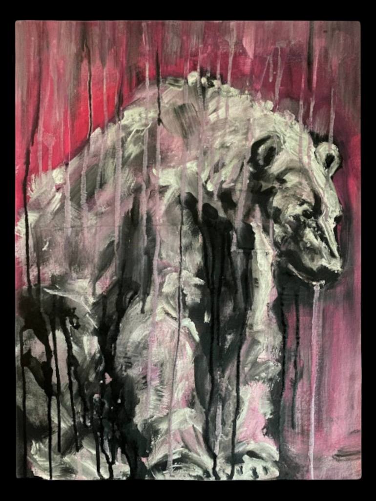 Original Abstract Expressionism Botanic Paintings by Oksana Almiz