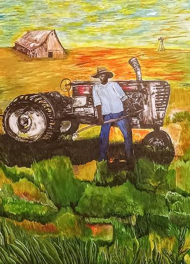 Original Contemporary Landscape Painting by Terry Washington Sr