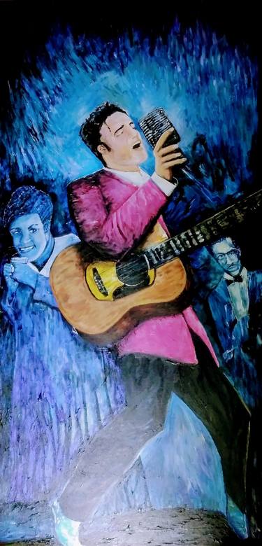 Original Music Paintings by Terry Washington Sr