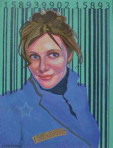 Original Conceptual Portrait Paintings by Anna Zelichowska
