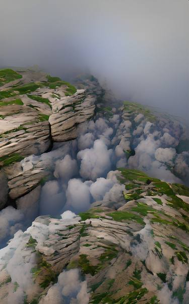 Cloudy Rock Cliff thumb