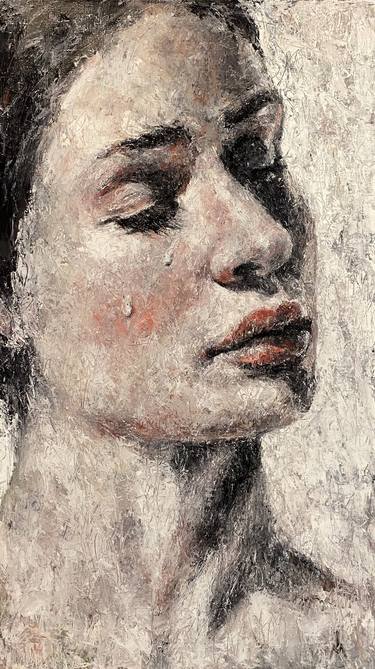 Print of Expressionism Portrait Paintings by Margarita Ivanova