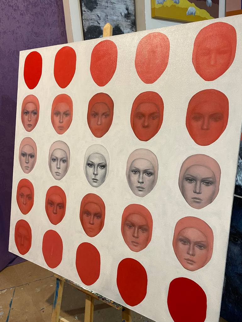 Original Contemporary People Painting by Margarita Ivanova