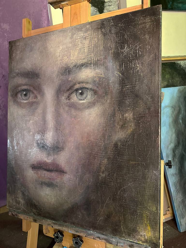 Original Contemporary People Painting by Margarita Ivanova