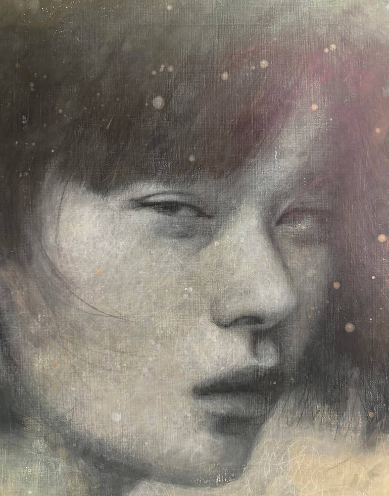 Original Figurative People Mixed Media by Margarita Ivanova