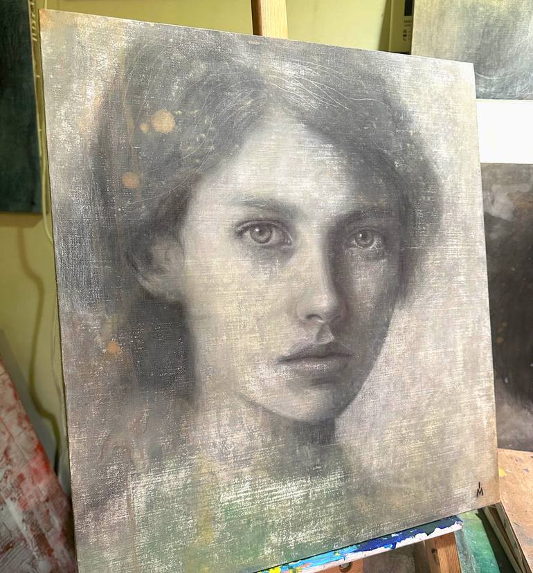 Original Figurative People Mixed Media by Margarita Ivanova