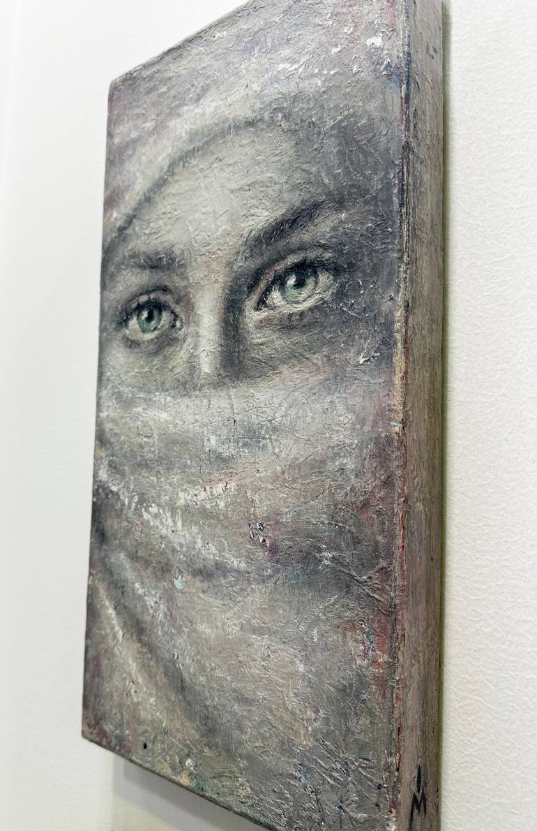 Original Surrealism People Painting by Margarita Ivanova