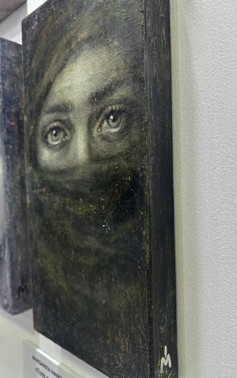 Original Surrealism People Painting by Margarita Ivanova