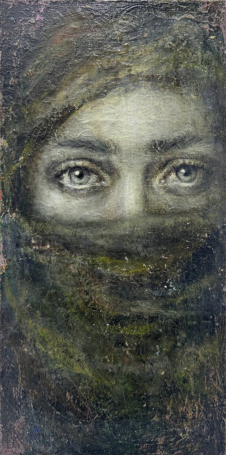 Original Surrealism People Painting by Margarita Ivanova