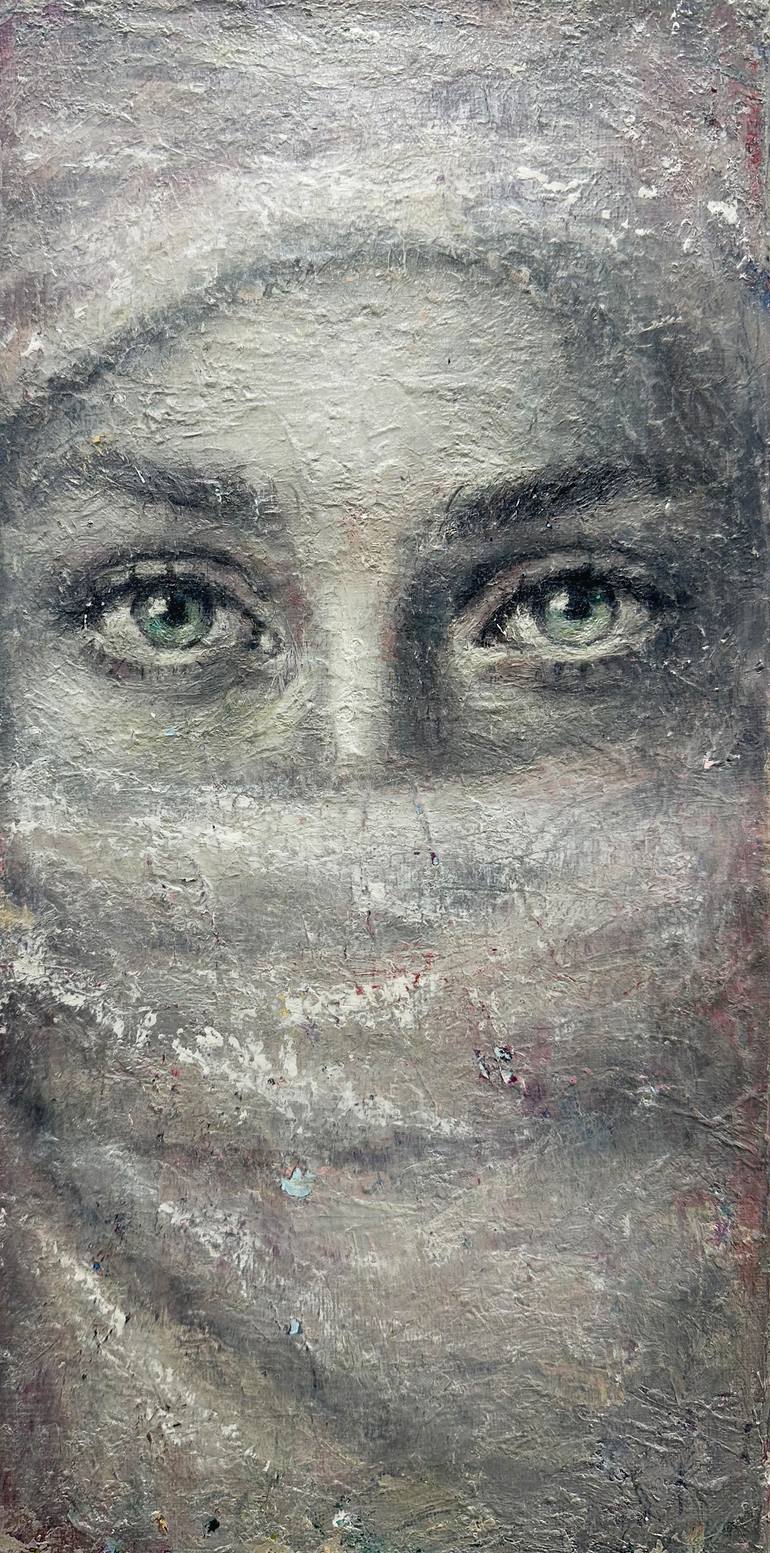 Original Surrealism People Painting by Margarita Ivanova