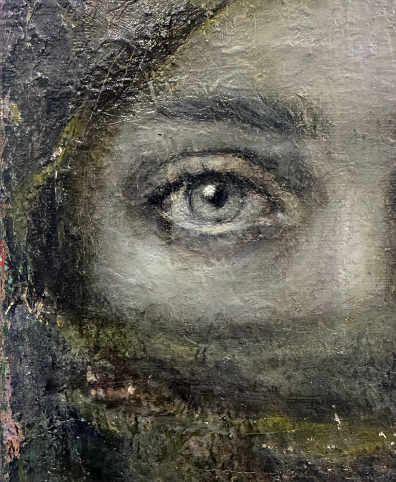 Original Surrealism People Painting by Margarita Ivanova